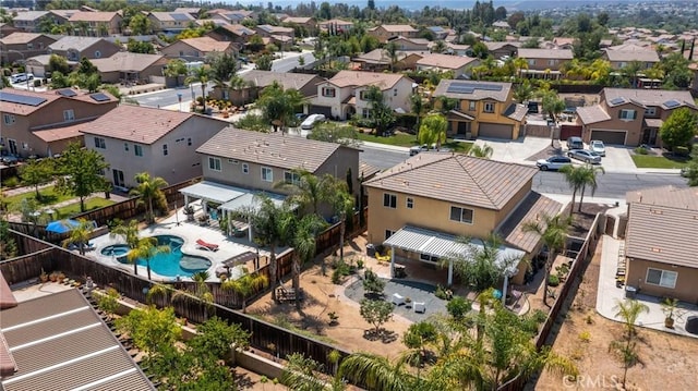 23004 Seattle Ridge Rd, Wildomar, CA 92595 - aerial view of residential area with a pool area