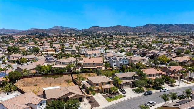 23004 Seattle Ridge Rd, Wildomar, CA 92595 - aerial perspective of suburban area with a mountain backdrop