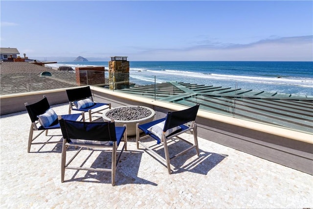 3436 Studio Dr, Cayucos, CA 93430 - balcony with view of water and beach