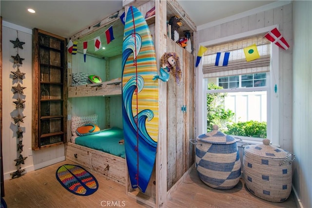 3436 Studio Dr, Cayucos, CA 93430 - detailed view of wood finished floors and wood walls