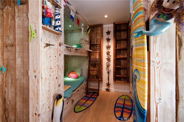 3436 Studio Dr, Cayucos, CA 93430 - bathroom featuring wood finished floors and recessed lighting