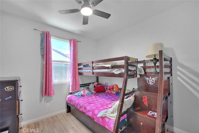 1503 Lynwood Way, Highland, CA 92346 - bedroom featuring wood finished floors and a ceiling fan