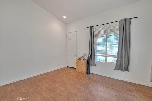 1503 Lynwood Way, Highland, CA 92346 - spare room featuring light wood-style floors and recessed lighting
