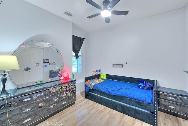 1503 Lynwood Way, Highland, CA 92346 - bedroom featuring wood finished floors and ceiling fan