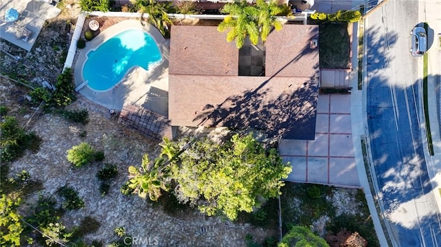 27909 Alaflora Dr, Rancho Palos Verdes, CA 90275 - view from above of property with a pool area