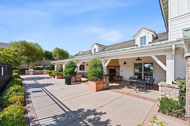 22517 Skipping Stone Dr, Saugus, CA 91350 - view of patio