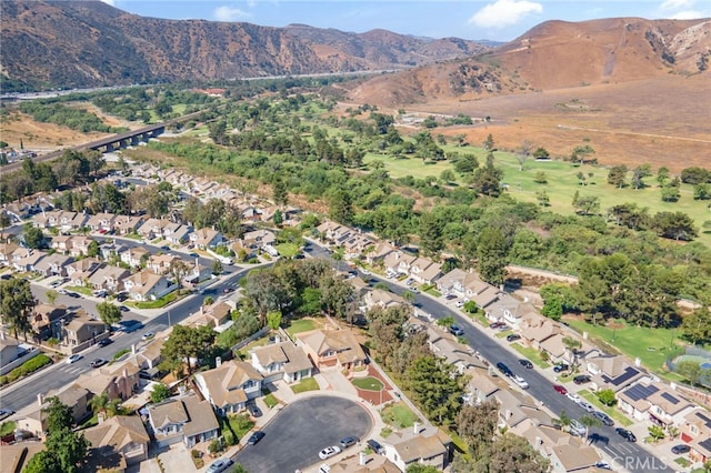 11361 Foxglove Ln, Corona, CA 92878 - aerial view of property and surrounding area featuring a mountainous background and nearby suburban area