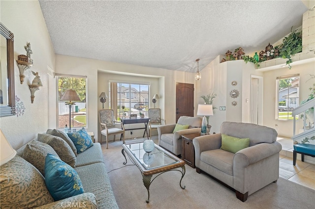 11361 Foxglove Ln, Corona, CA 92878 - living area featuring a textured ceiling and healthy amount of natural light