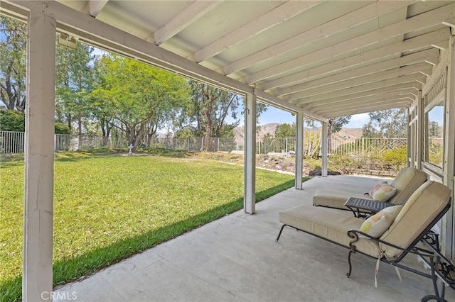 11361 Foxglove Ln, Corona, CA 92878 - fenced backyard with a patio