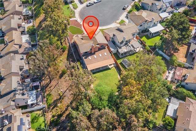 11361 Foxglove Ln, Corona, CA 92878 - aerial view of property's location with nearby suburban area