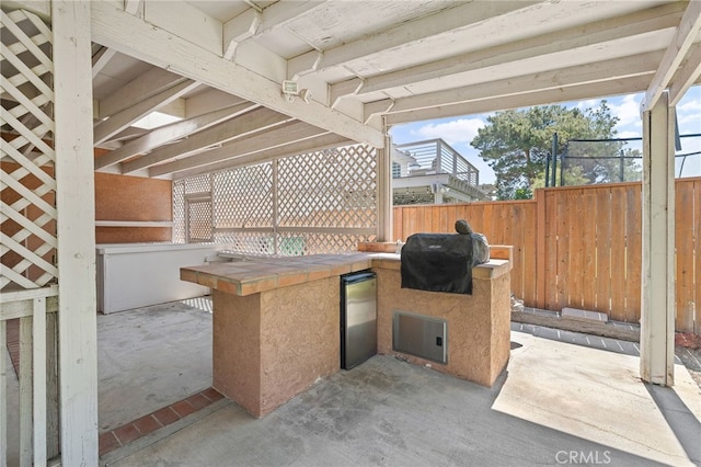 11361 Foxglove Ln, Corona, CA 92878 - view of patio / terrace featuring area for grilling