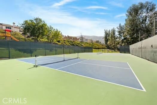 11361 Foxglove Ln, Corona, CA 92878 - view of tennis court with community basketball court