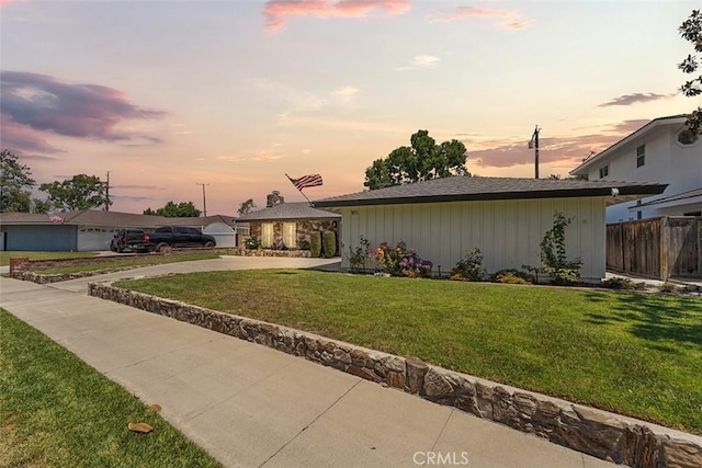 927 E Fairway Dr, Orange, CA 92866 - mid-century inspired home with driveway and board and batten siding