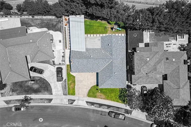 927 E Fairway Dr, Orange, CA 92866 - drone / aerial view