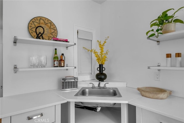 360 W Ocean Blvd Unit 402, Long Beach, CA 90802 - kitchen view of open shelves and light countertops
