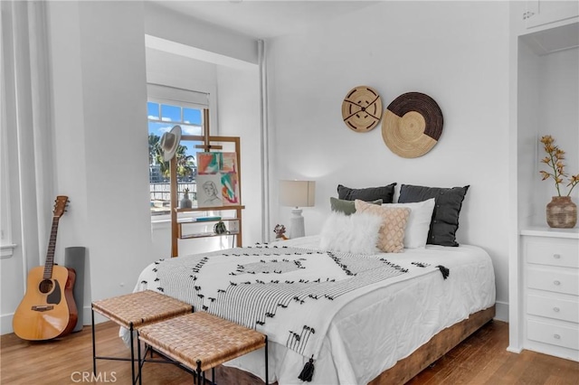 360 W Ocean Blvd Unit 402, Long Beach, CA 90802 - bedroom featuring wood finished floors