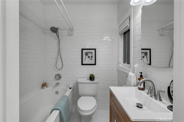 360 W Ocean Blvd Unit 402, Long Beach, CA 90802 - full bath with tile walls,  shower combination, and vanity
