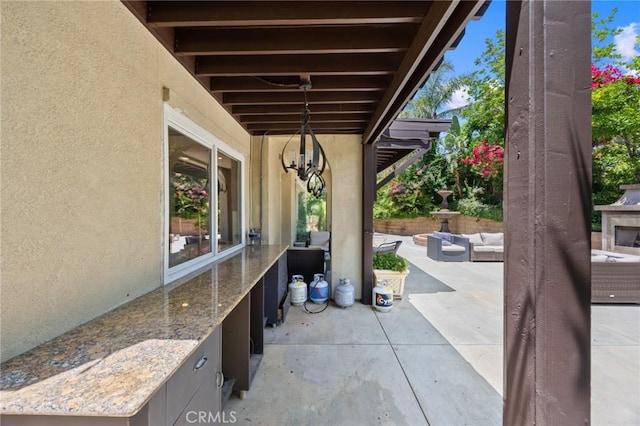5231 Flora Ct, Rancho Cucamonga, CA 91739 - view of patio