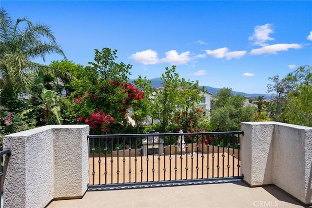 5231 Flora Ct, Rancho Cucamonga, CA 91739 - balcony with a mountain view