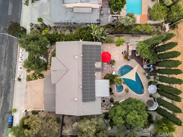 24630 Kittridge St, West Hills, CA 91307 - aerial view of a pool