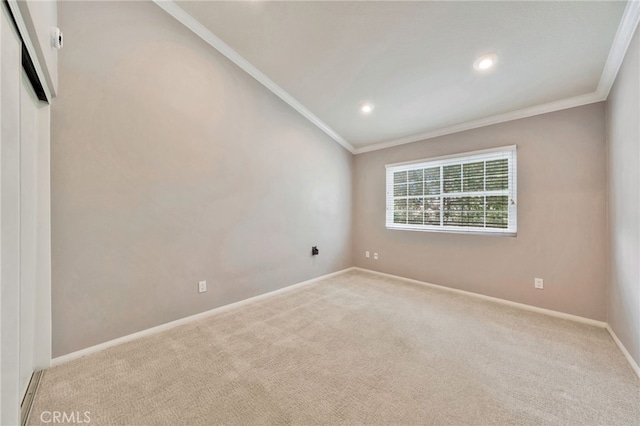 5 Chandon, Laguna Niguel, CA 92677 - unfurnished room featuring ornamental molding, carpet, and recessed lighting