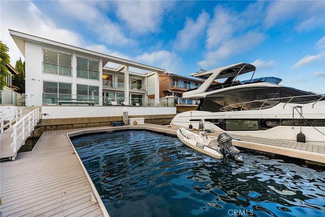 323 Morning Star Ln, Newport Beach, CA 92660 - view of dock area