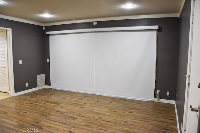 6584 E Paseo Diego, Anaheim, CA 92807 - spare room featuring wood finished floors and recessed lighting