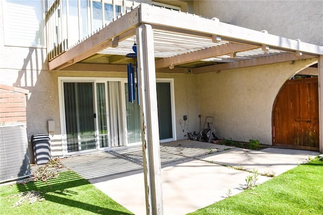 6584 E Paseo Diego, Anaheim, CA 92807 - view of patio / terrace featuring a pergola