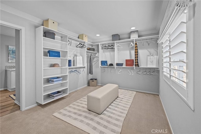 9031 Carson Ave, Hesperia, CA 92344 - spacious closet featuring carpet flooring