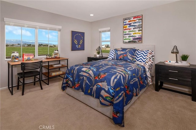9031 Carson Ave, Hesperia, CA 92344 - bedroom with carpet flooring and recessed lighting