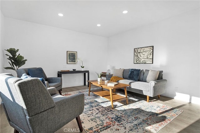 18675 Renault St, La Puente, CA 91744 - living area with wood finished floors and recessed lighting