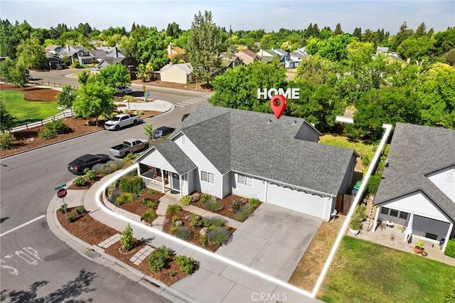 1 Alden Ct, Chico, CA 95973 - aerial perspective of suburban area