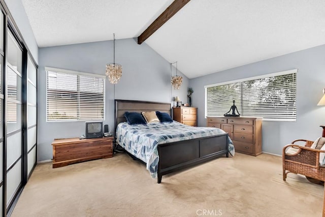 7826 Winnetka Ave, Winnetka, CA 91306 - carpeted bedroom with baseboards and a chandelier