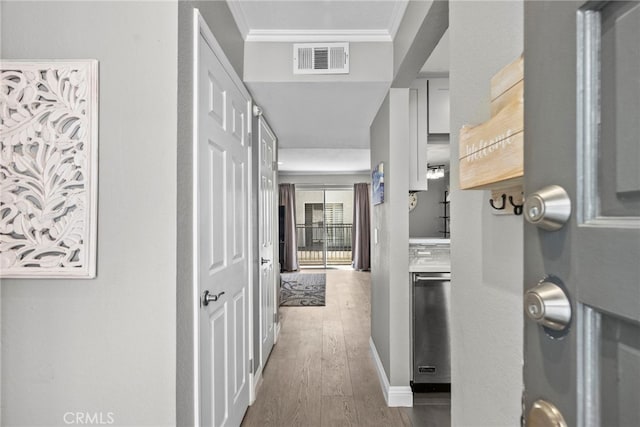 5230 Zelzah Ave Unit 3, Encino, CA 91316 - hall featuring wood finished floors