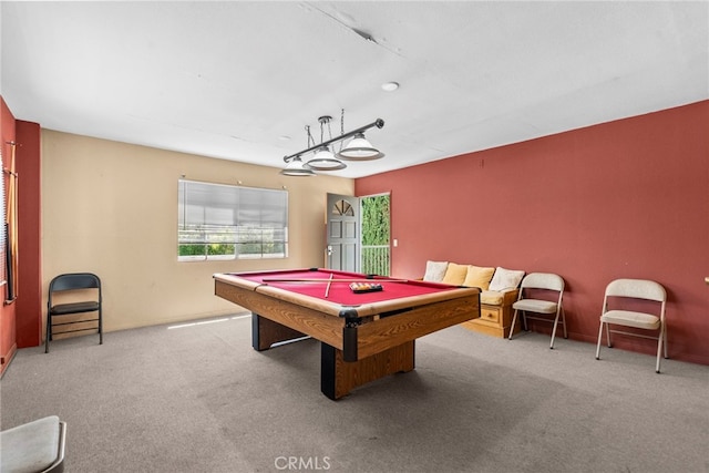 5230 Zelzah Ave Unit 3, Encino, CA 91316 - recreation room with carpet floors and pool table