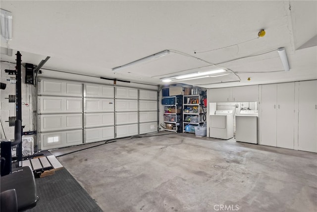 5230 Zelzah Ave Unit 3, Encino, CA 91316 - garage featuring independent washer and dryer