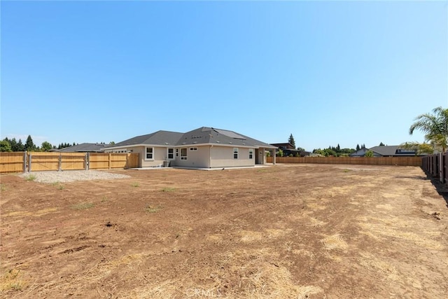 5035 San Juanico Dr, Chico, CA 95973 - rear view of property featuring a fenced backyard