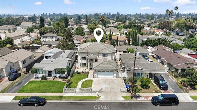 5939 N Vista St, San Gabriel, CA 91775 - aerial perspective of suburban area