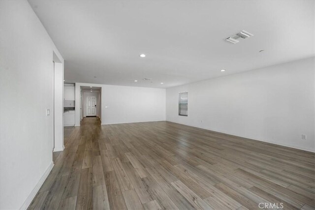 29045 Silver Stirrup Way, Winchester, CA 92596 - unfurnished room with wood finished floors and recessed lighting
