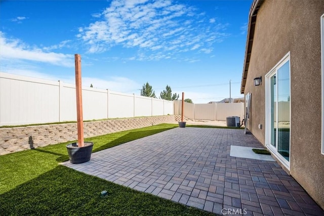 29045 Silver Stirrup Way, Winchester, CA 92596 - fenced backyard with a patio