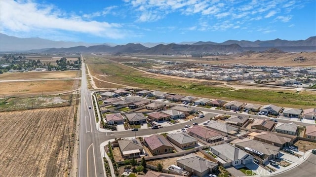 29045 Silver Stirrup Way, Winchester, CA 92596 - aerial view of residential area with a mountainous background