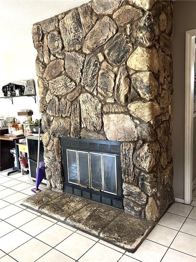 1061 N Perris Blvd, Perris, CA 92571 - detailed view of a stone fireplace