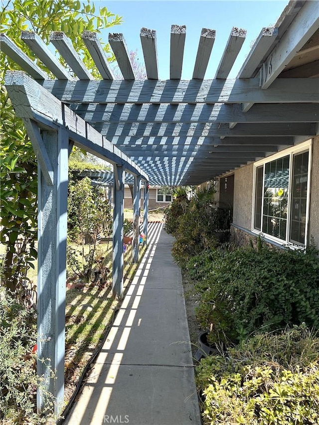 1061 N Perris Blvd, Perris, CA 92571 - view of patio / terrace featuring a pergola