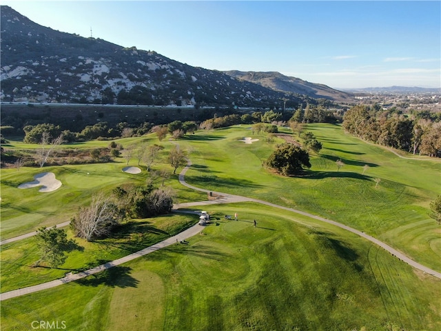 45211 Tioga St, Temecula, CA 92592 - aerial overview of property's location featuring mountains and a local golf course