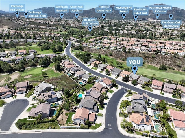 45211 Tioga St, Temecula, CA 92592 - view of property location featuring nearby suburban area and a golf club