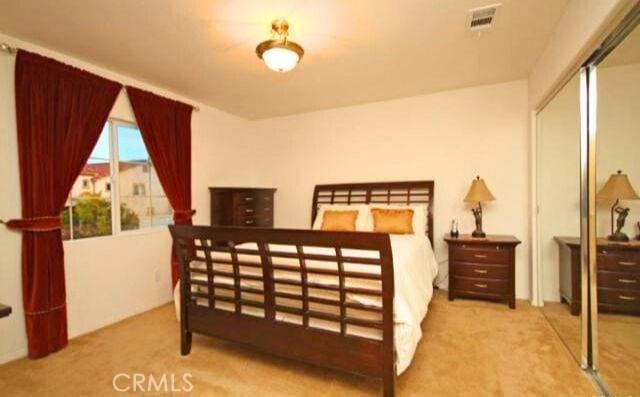 45211 Tioga St, Temecula, CA 92592 - carpeted bedroom featuring a closet