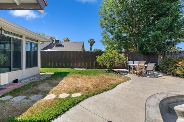 2837 Don Goodwin Dr, Riverside, CA 92507 - fenced backyard featuring a patio area