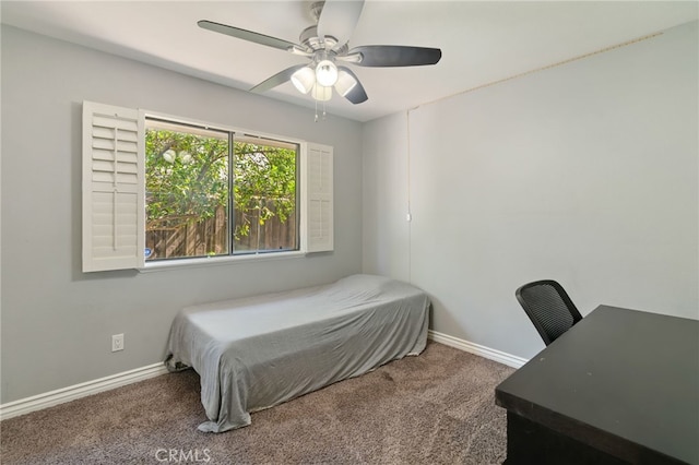 2837 Don Goodwin Dr, Riverside, CA 92507 - bedroom featuring carpet floors and a ceiling fan