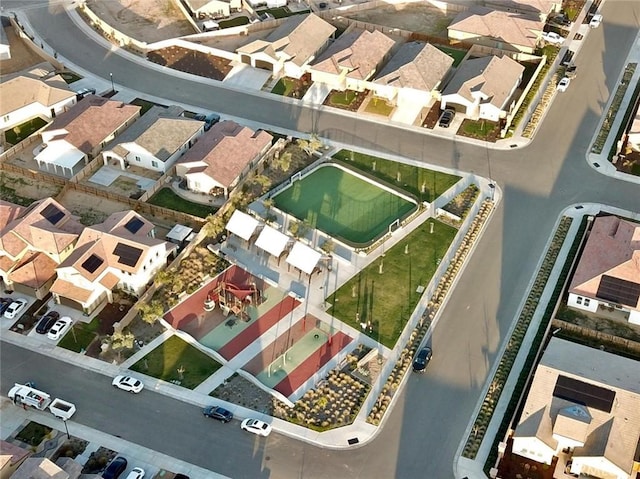 253 Peters Ln S, Madera, CA 93636 - aerial perspective of suburban area