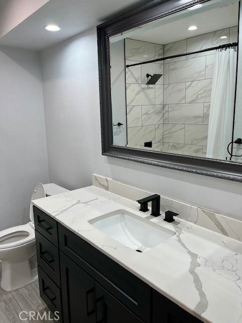 11142 Bertha Pl, Cerritos, CA 90703 - full bathroom featuring vanity and tiled shower